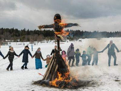 Масленица с Варяжской дружиной