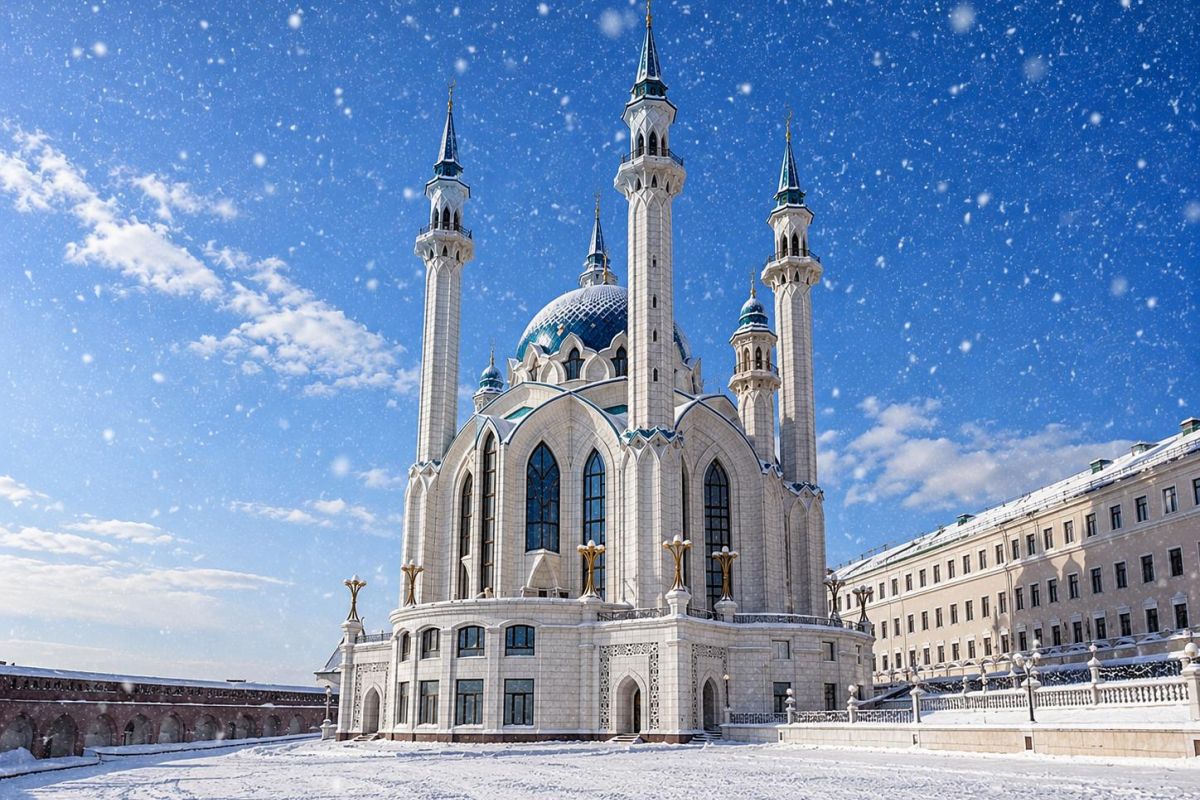 Новогодняя прогулка по Казани!