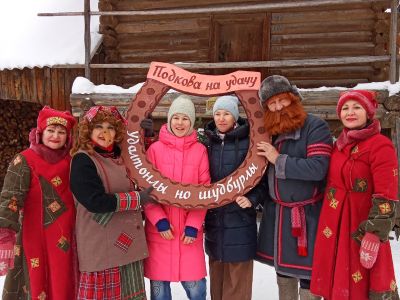 На родину Лопшо Педуня. Игра